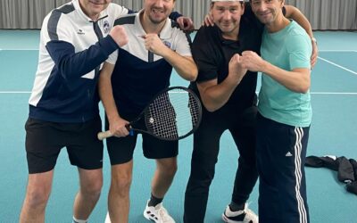 Erster Sieg der Herren 40 in der Wintersaison